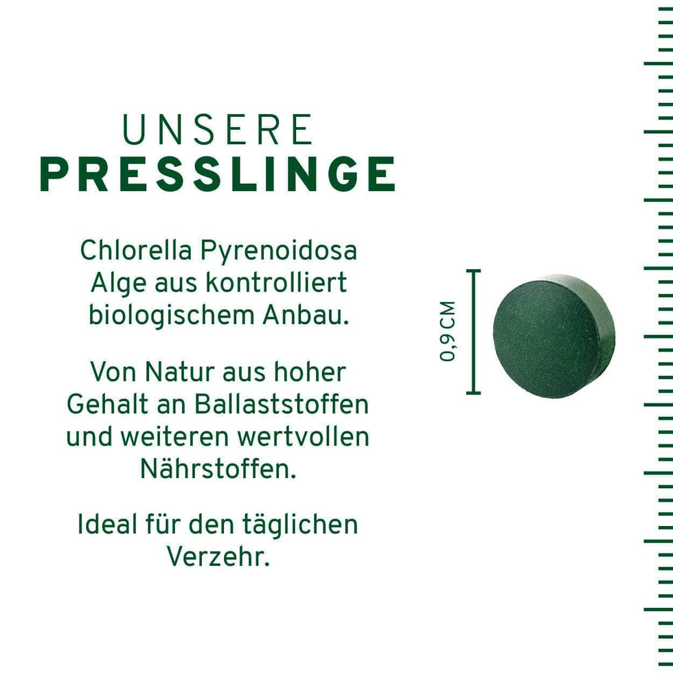 Bio Chlorella Presslinge