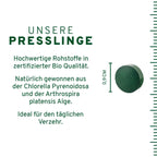 Bio Chlorella + Spirulina Presslinge