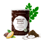 Bio Wake Up Superfood Shake: Kokos, Kakao, Matcha, Guarana und grüner Kaffee