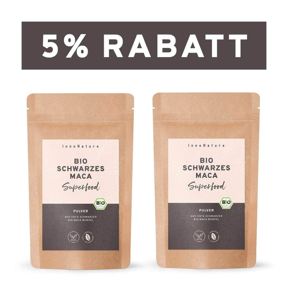 Bio Schwarzes Maca Pulver