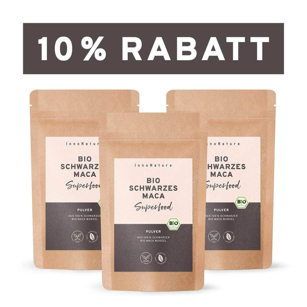Bio Schwarzes Maca Pulver