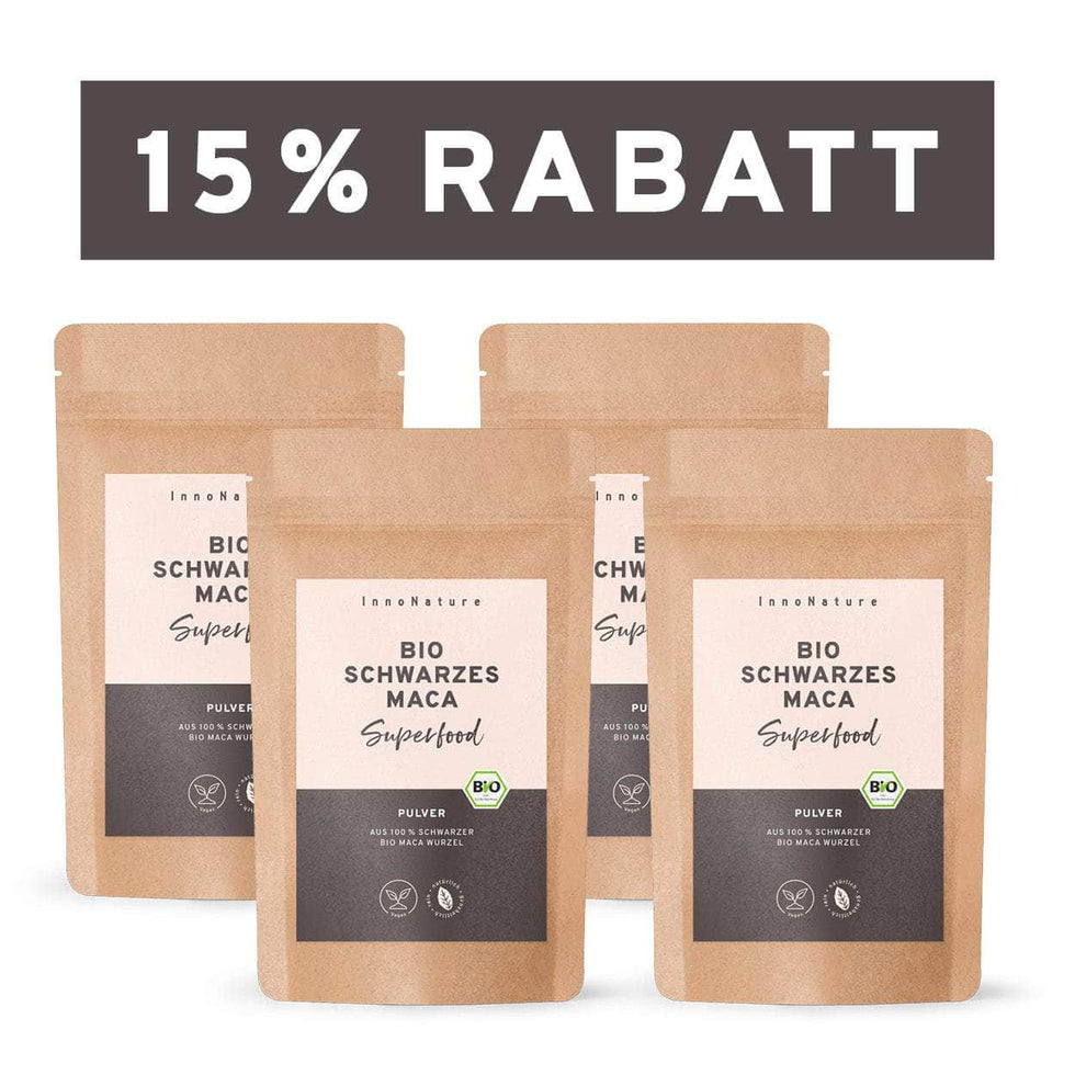 Bio Schwarzes Maca Pulver