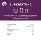 Bio Açaí Pulver