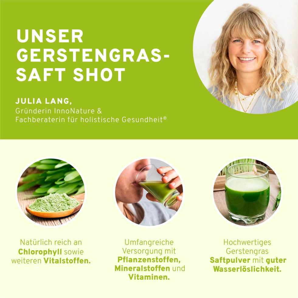 Bio Gerstengrassaft Shot
