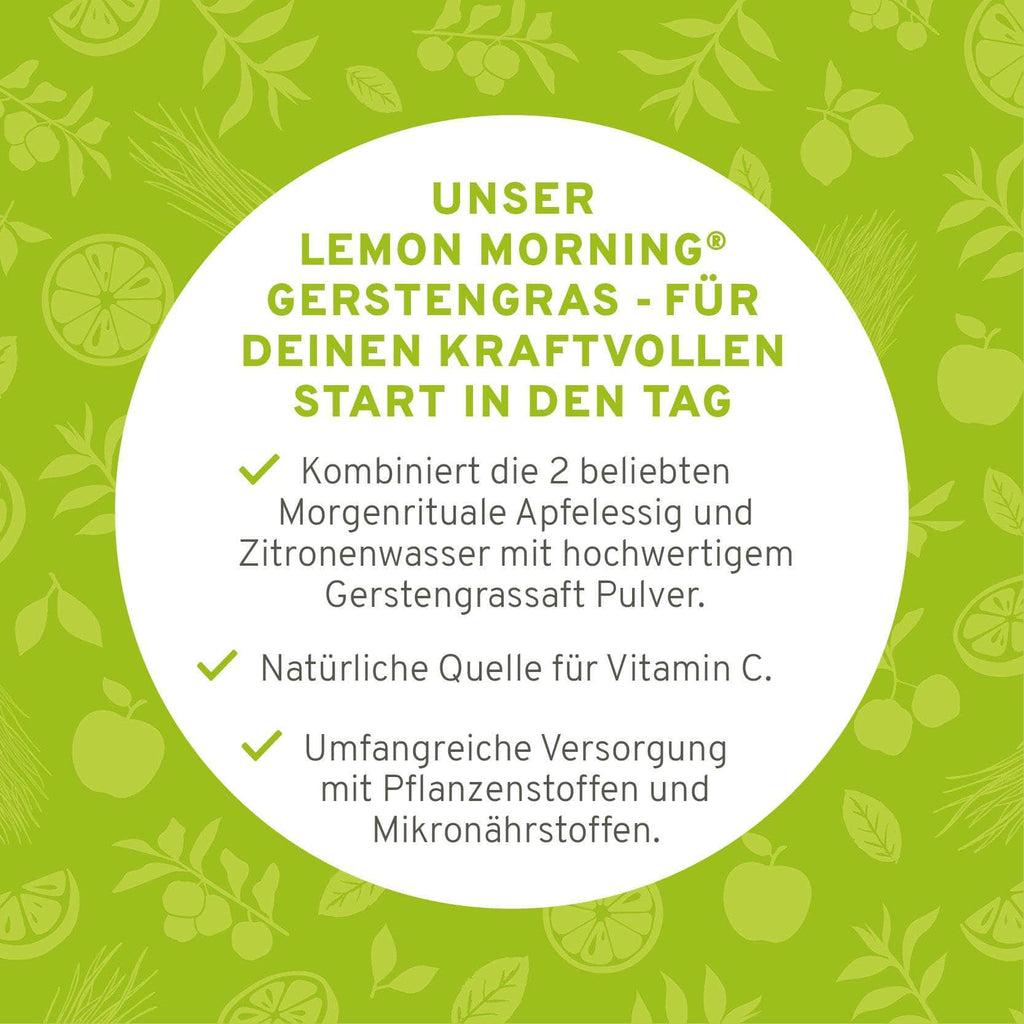 Bio Lemon Morning - Gerstengras