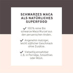 Bio Schwarzes Maca Pulver