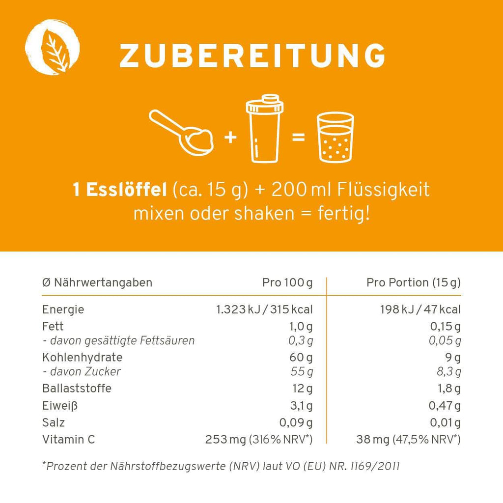 Bio Tropical Beauty Superfood Pulver: Antioxidantienshake aus exotischen Früchten