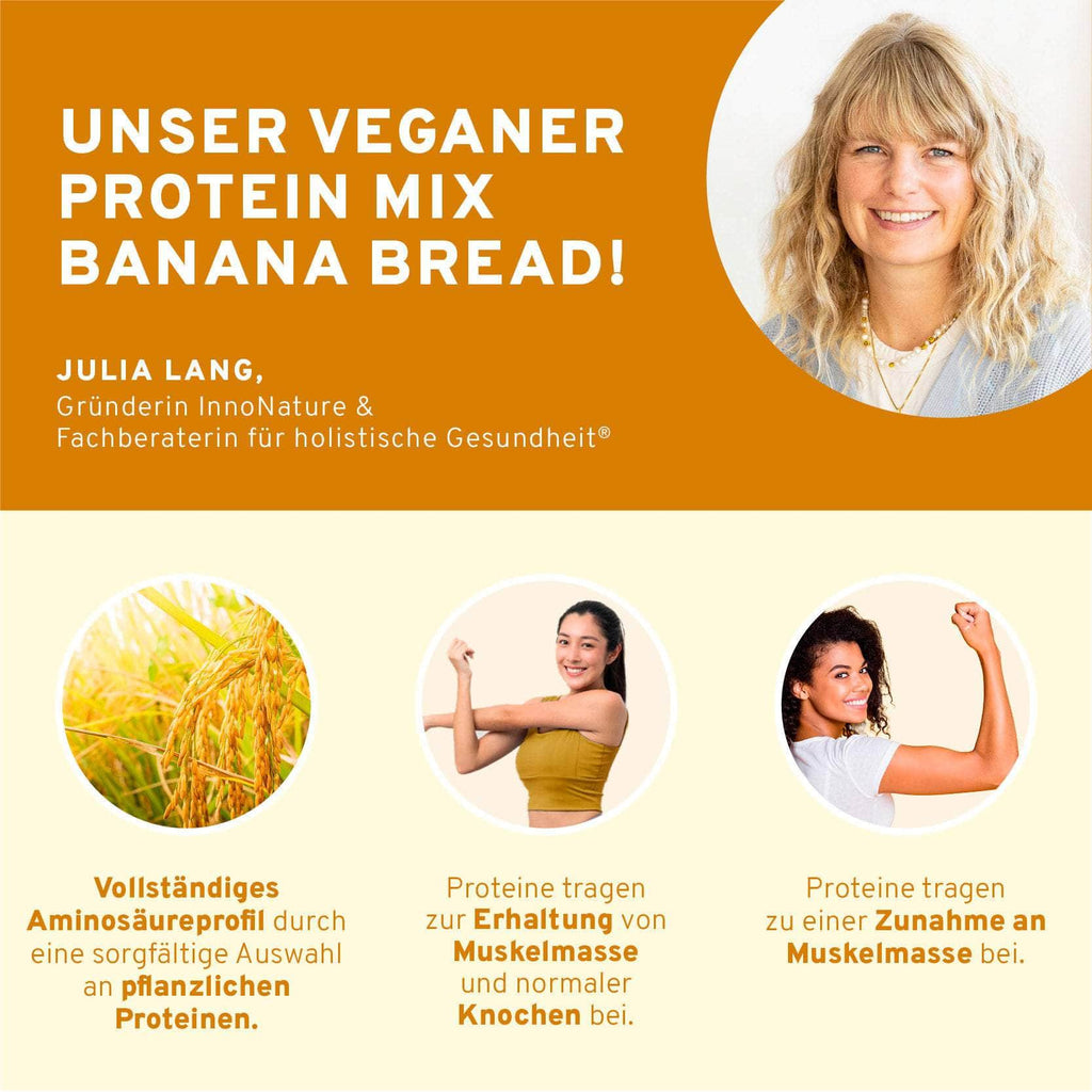 Bio Veganer Protein Mix Banana Bread