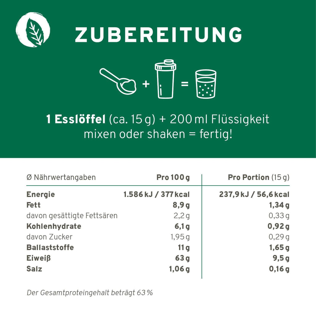 Bio Veganer Protein Mix Greens