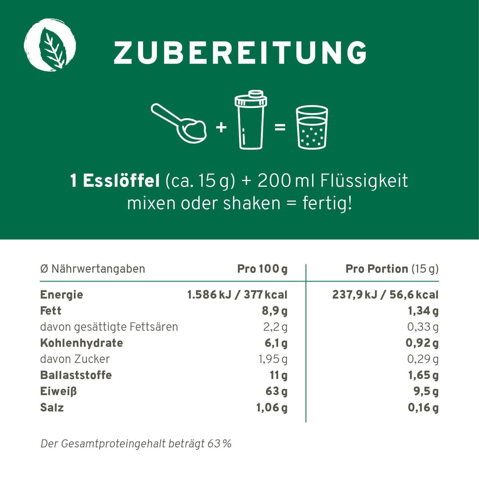 Bio Veganer Protein Mix Greens
