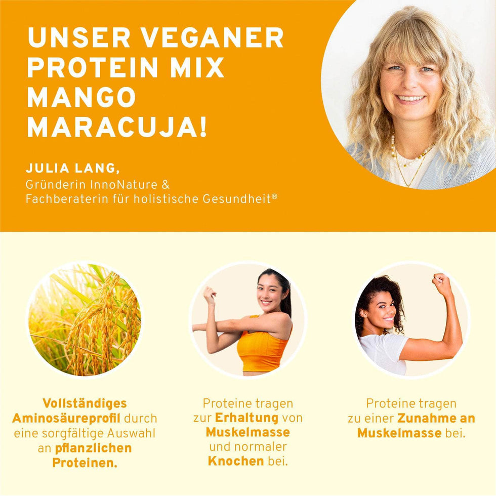 Bio Veganer Protein Mix Mango Maracuja