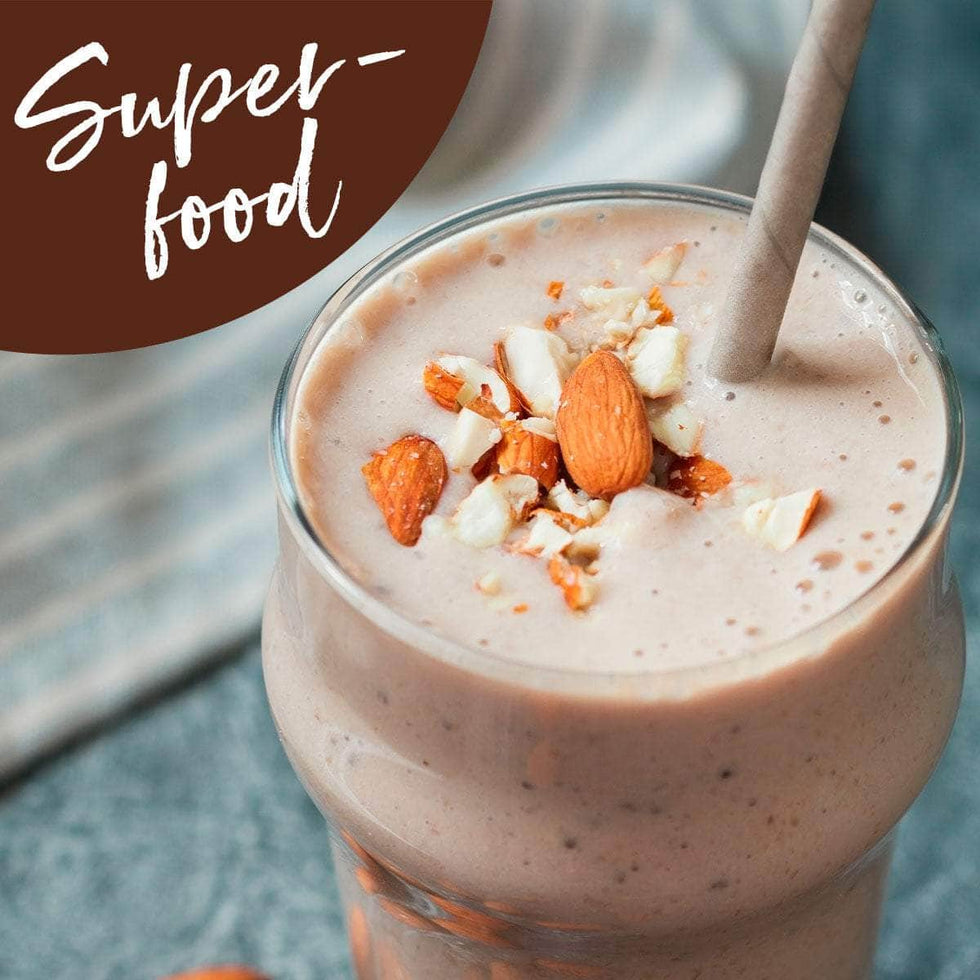 Bio Wake Up Superfood Shake: Kokos, Kakao, Matcha, Guarana und grüner Kaffee