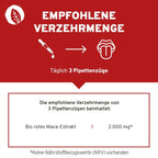Bio rotes Maca-Extrakt Tropfen 50 ml