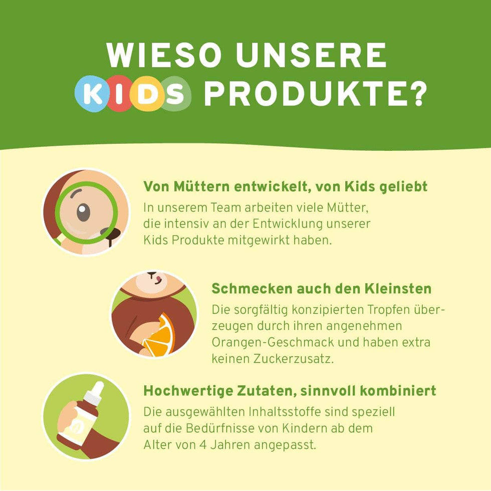 Vitamin D3 + K2 Kids Tropfen Orange
