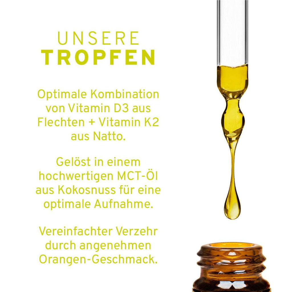Vitamin D3 + K2 Tropfen Orange 30ml