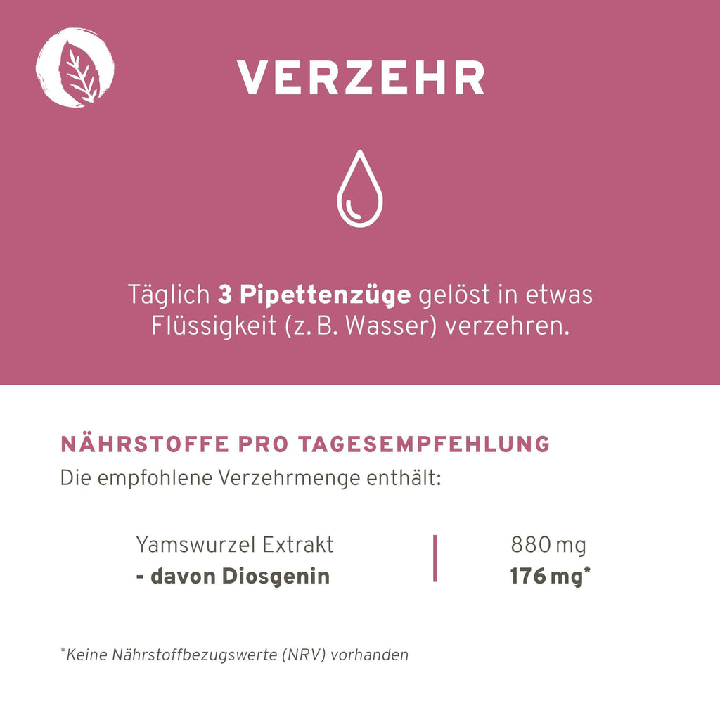 Wilde Yamswurzel Extrakt Tropfen