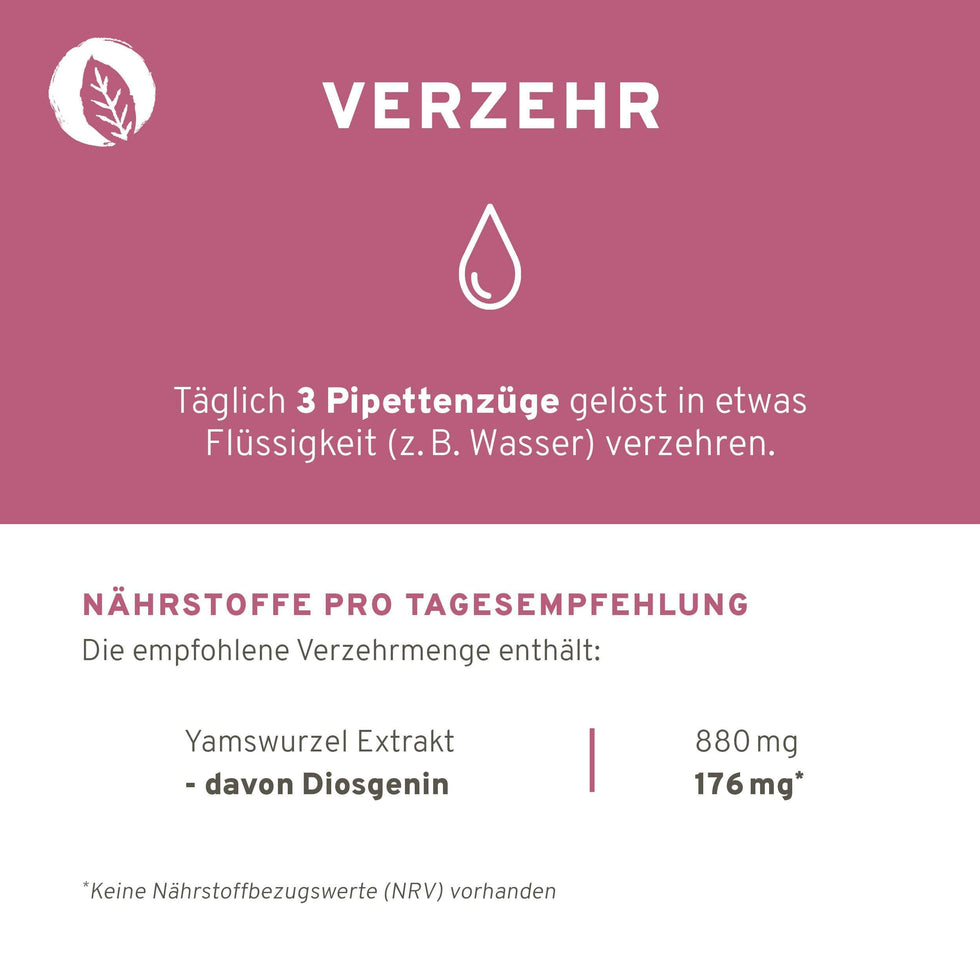 Wilde Yamswurzel Extrakt Tropfen