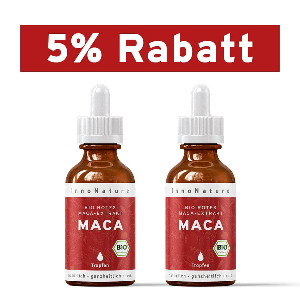 Bio rotes Maca-Extrakt Tropfen 50 ml