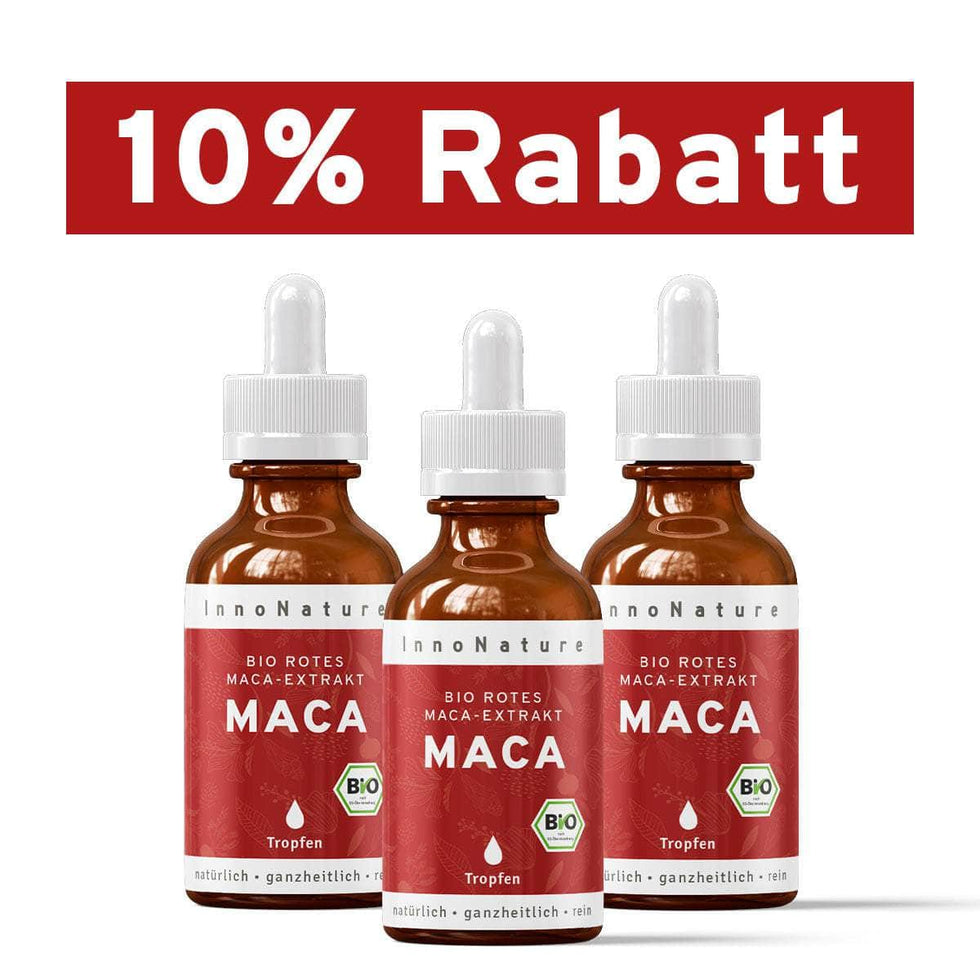 Bio rotes Maca-Extrakt Tropfen 50 ml