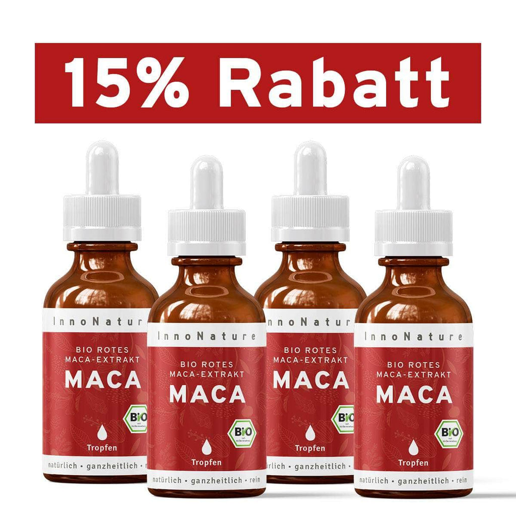 Bio rotes Maca-Extrakt Tropfen 50 ml
