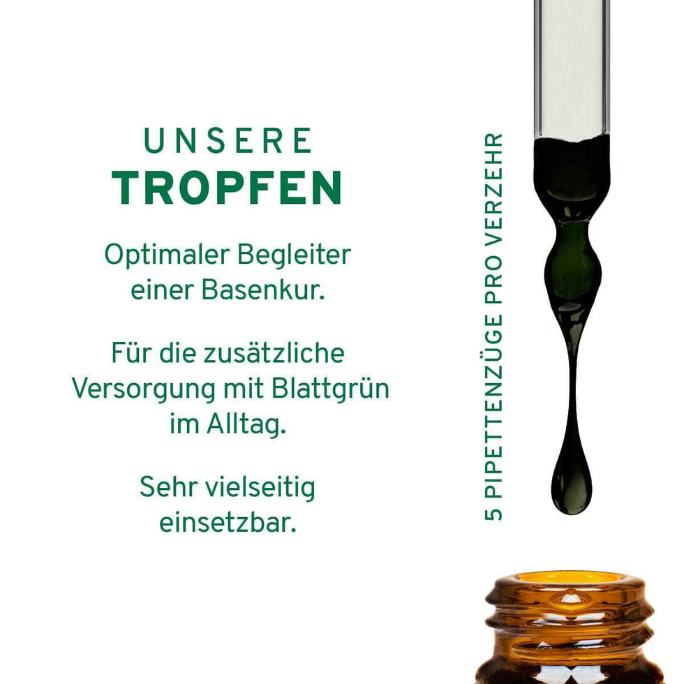 Chlorophyll Tropfen