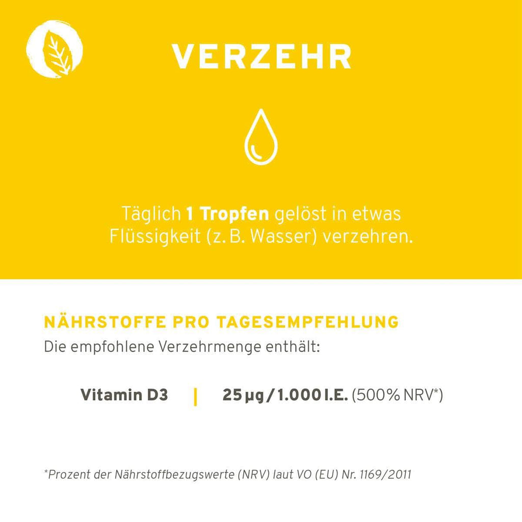 Vitamin D3 1.000 IE Tropfen 10 ml