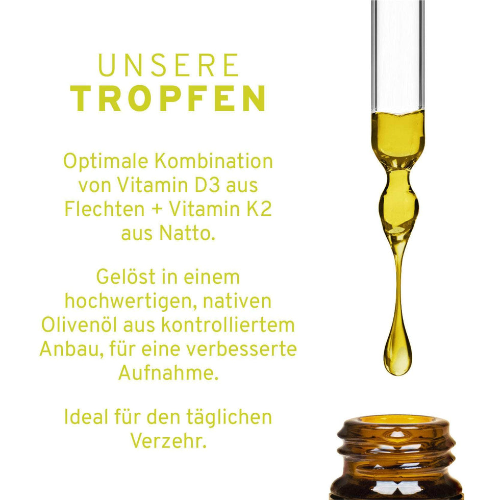 Vitamin D3 + K2 Tropfen 10ml