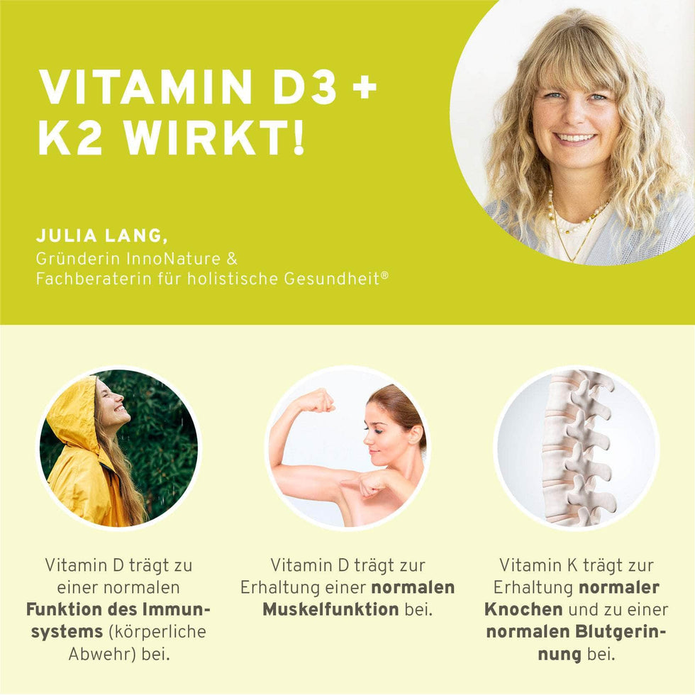 Vitamin D3 + K2 Tropfen 10ml