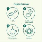 Tee-Ei aus Edelstahl