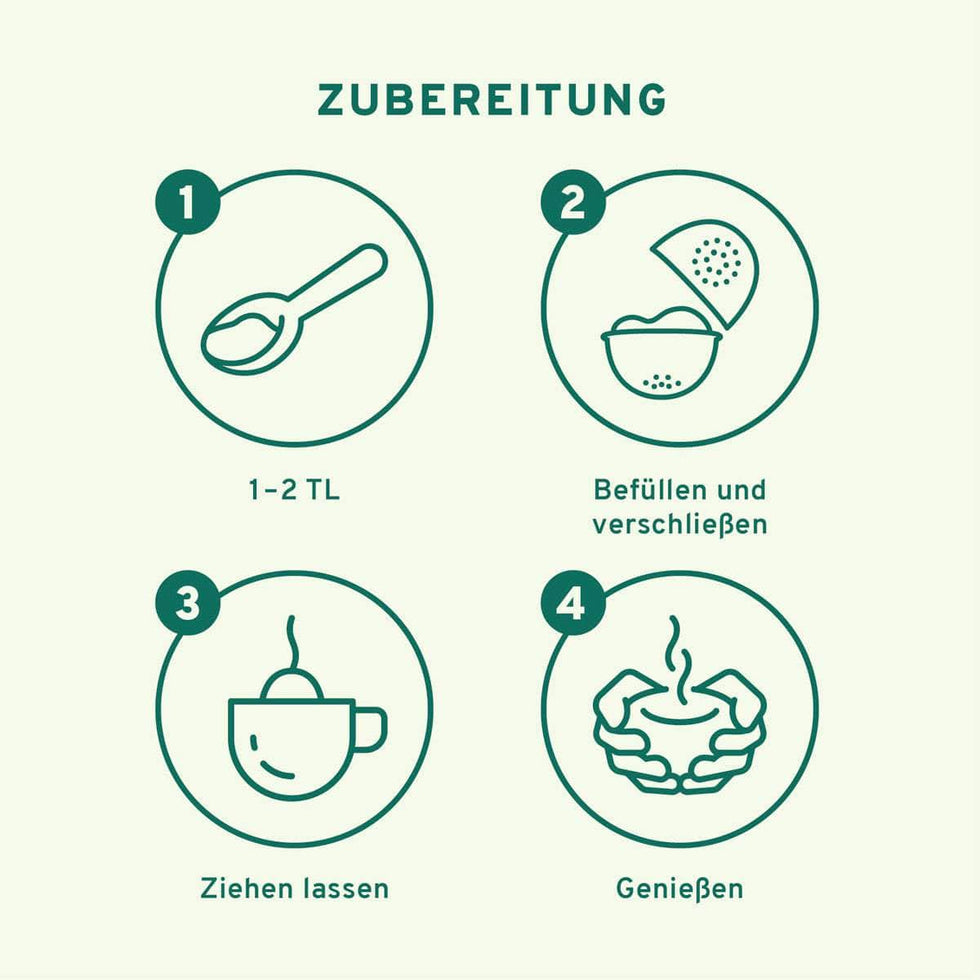Tee-Ei aus Edelstahl
