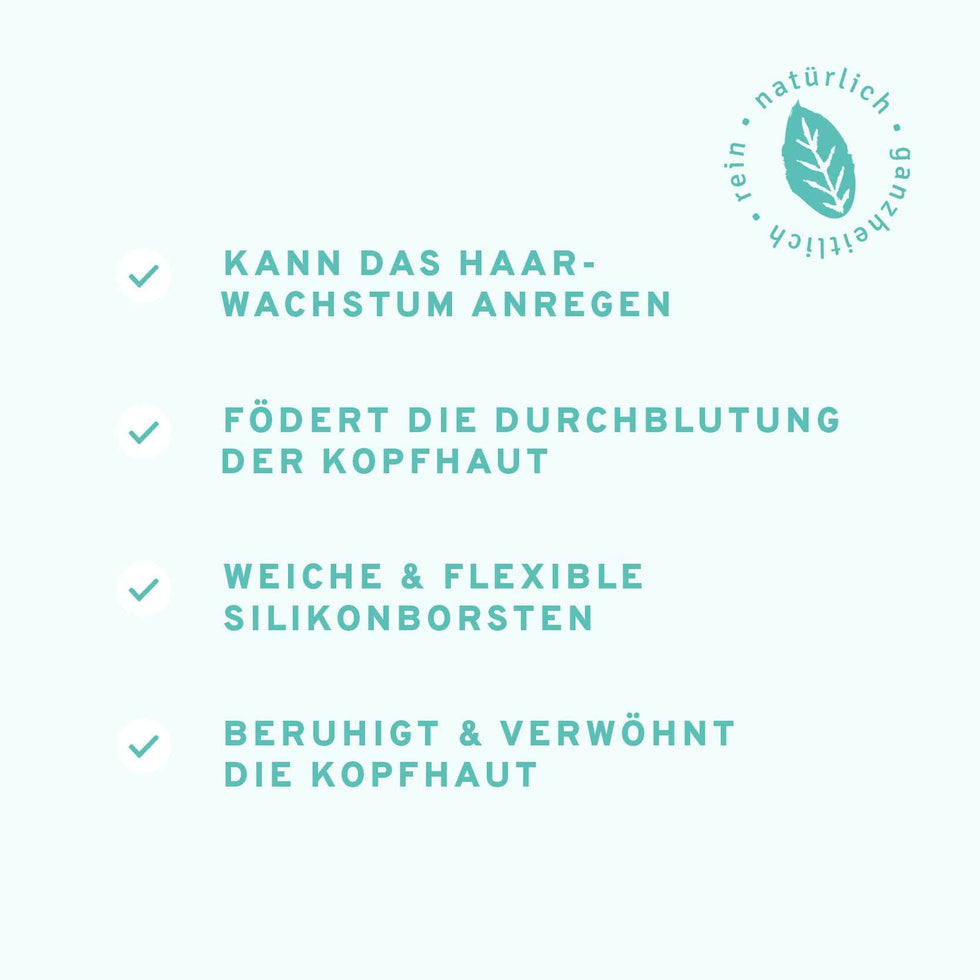 Kopfmassage Bürste