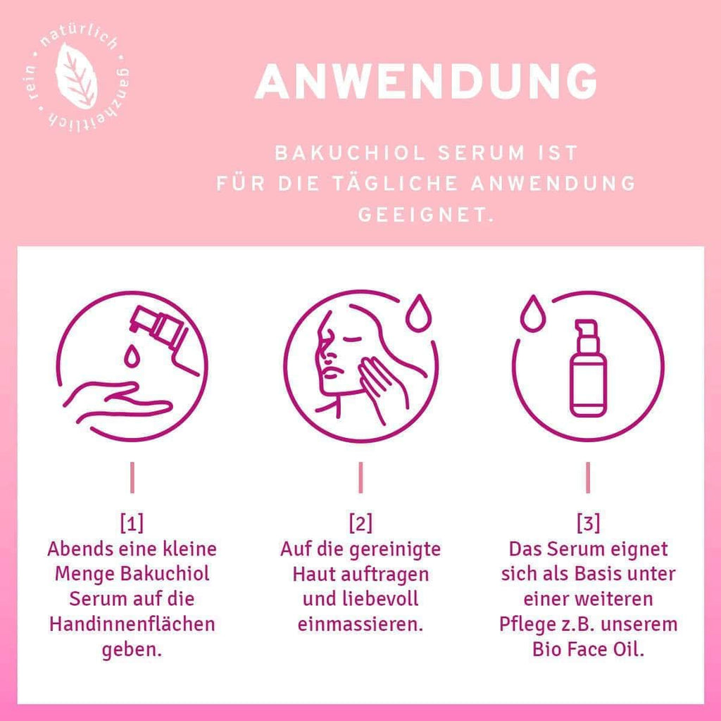 InnoNature 5ml Mini Bakuchiol Serum - Pflanzliche Retinol Alternative