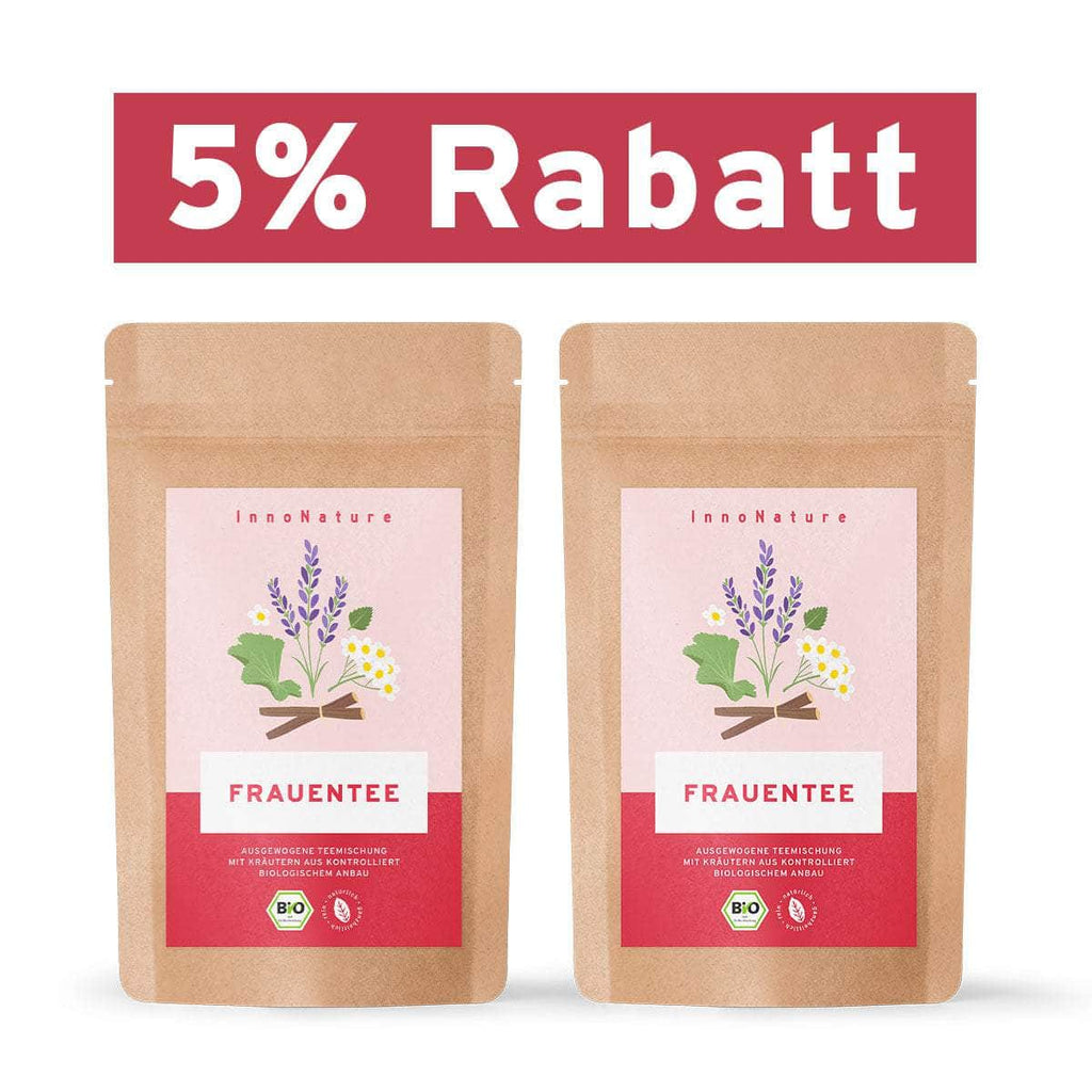 InnoNature Getränkepulver 2x 60g Tee Bio Frauentee