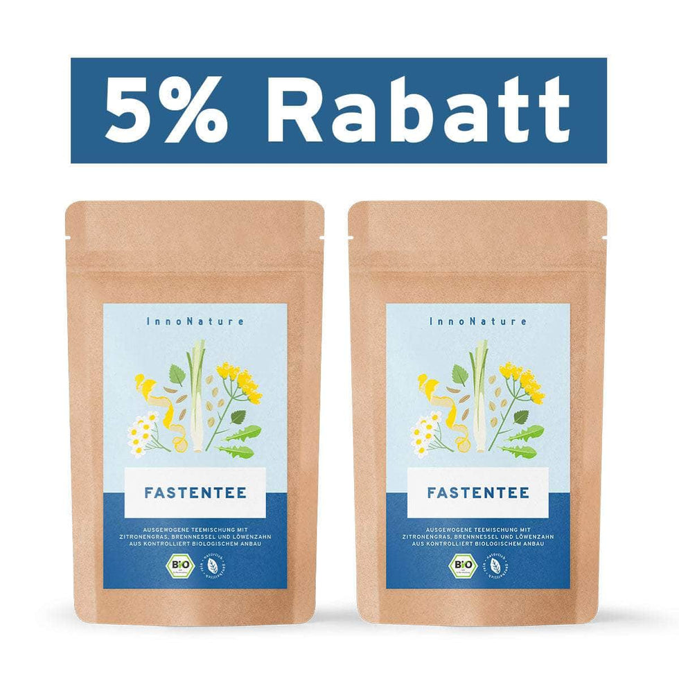 InnoNature Getränkepulver 2x 70g Tee Bio Fastentee