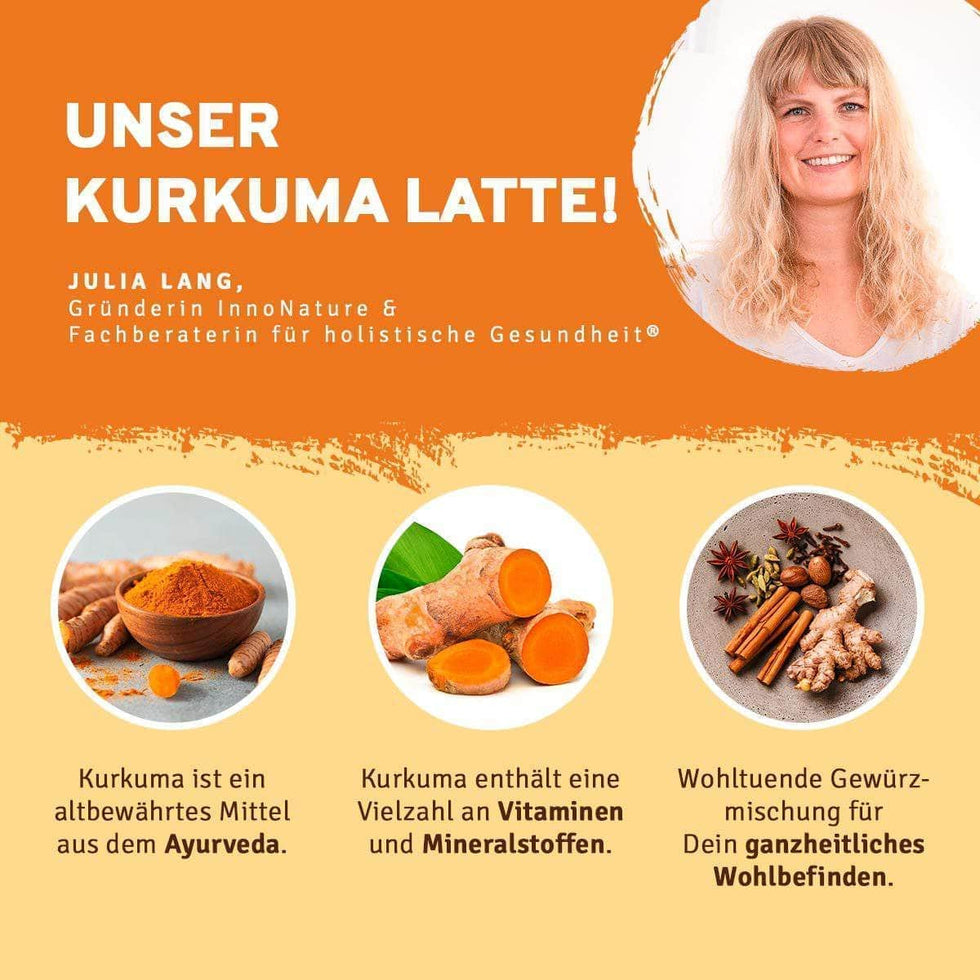 InnoNature Getränkepulver Bio Kurkuma Latte