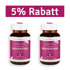 InnoNature Kapseln 2x Zweimonatsvorrat (120 Kapseln) Trans-Resveratrol aus japanischem Staudenknöterich