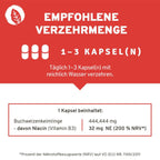 InnoNature Kapseln Buchweizen Keimlinge: Vitamin B3 Kapseln