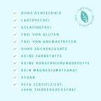 InnoNature Kapseln Fokus Kapseln: Grüner Tee, Ginseng, Ginkgo Biloba, Gotu Kola, Vitamin B12