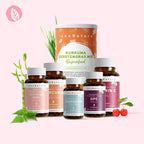 InnoNature Pakete 1x Vorrat (1x Haut Haare Nägel, 1x OPC, 1x Vitamin C, 1x Mikrobiom, 1x Curcuma, 1x Kurkuma Gerstengras) Beauty-Paket