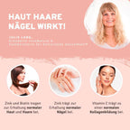 InnoNature Pakete 1x Vorrat (1x Haut Haare Nägel, 1x Vitamin C, 1x Kurkuma Gerstengras, 1X Face Oil, 1x Deocreme, 1x Lip Balm) Beauty Inside Out Paket