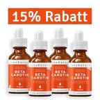 InnoNature Tropfen 4x 30ml Beta Carotin Tropfen
